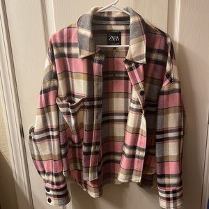 Zara plaid jacket